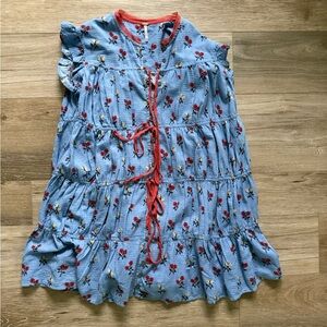 Free People Sundown print tunic dress